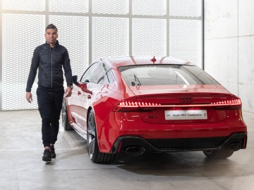 Piłkarze Realu Madryt w nowych modelach Audi